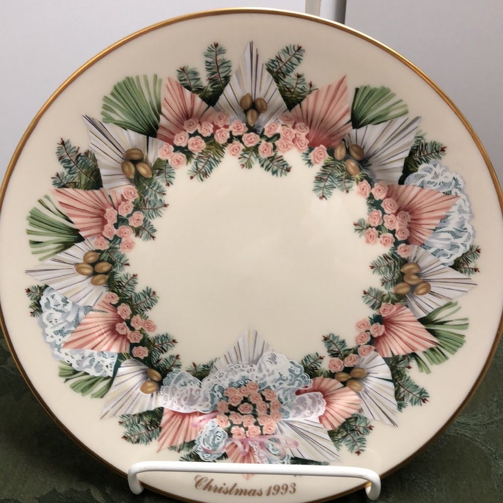 ๐๐๐คถ๐คถ๐Lenox annual Limited addition Christmas plate 93 - Picture 1 of 8